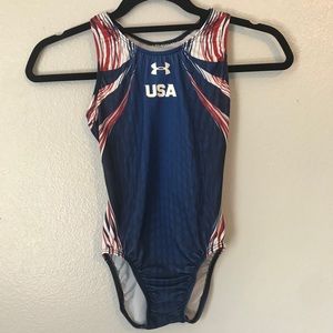 ⇨ olympic team gymnastics leotard ⇦